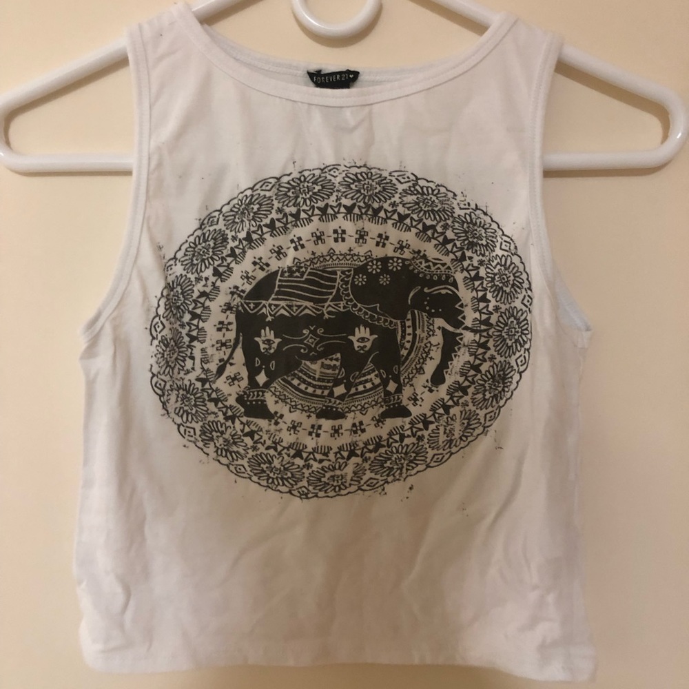 🎉NWOT 🎉 Forever 21 Cropped Muscle Tank